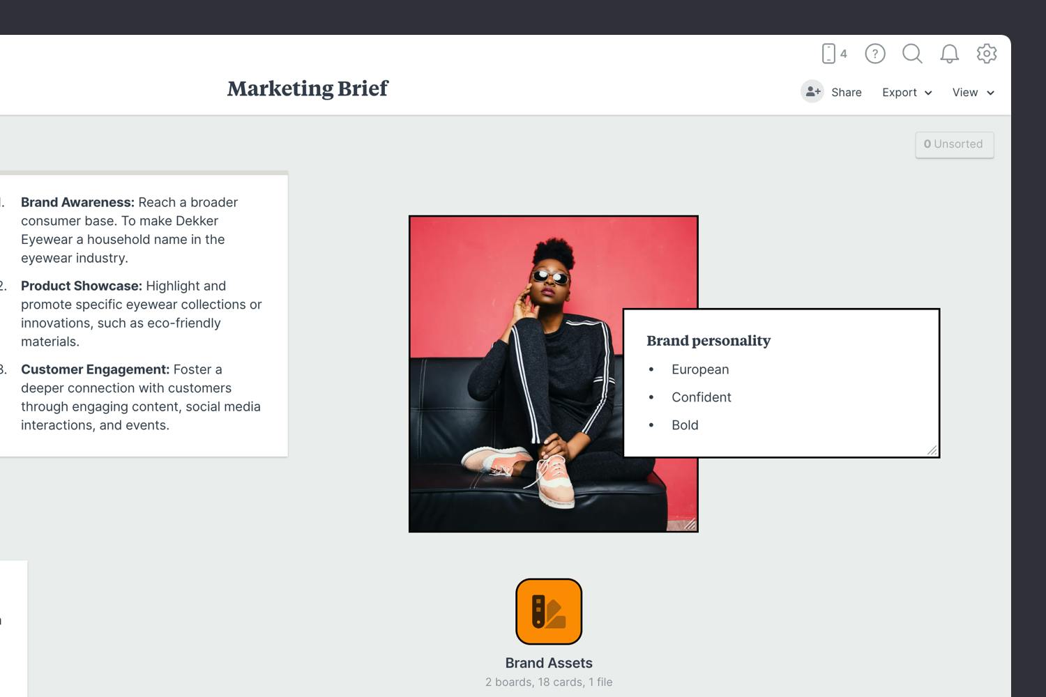 marketing brief step 3